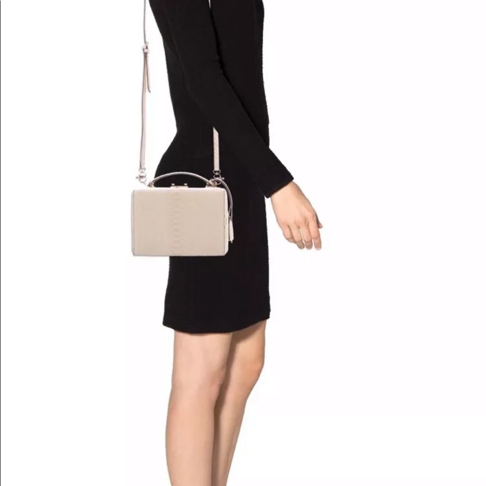 Mark Cross Grace Box Python Bag - image 1